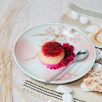 flan-red-dragon-egret-grass-food-styling
